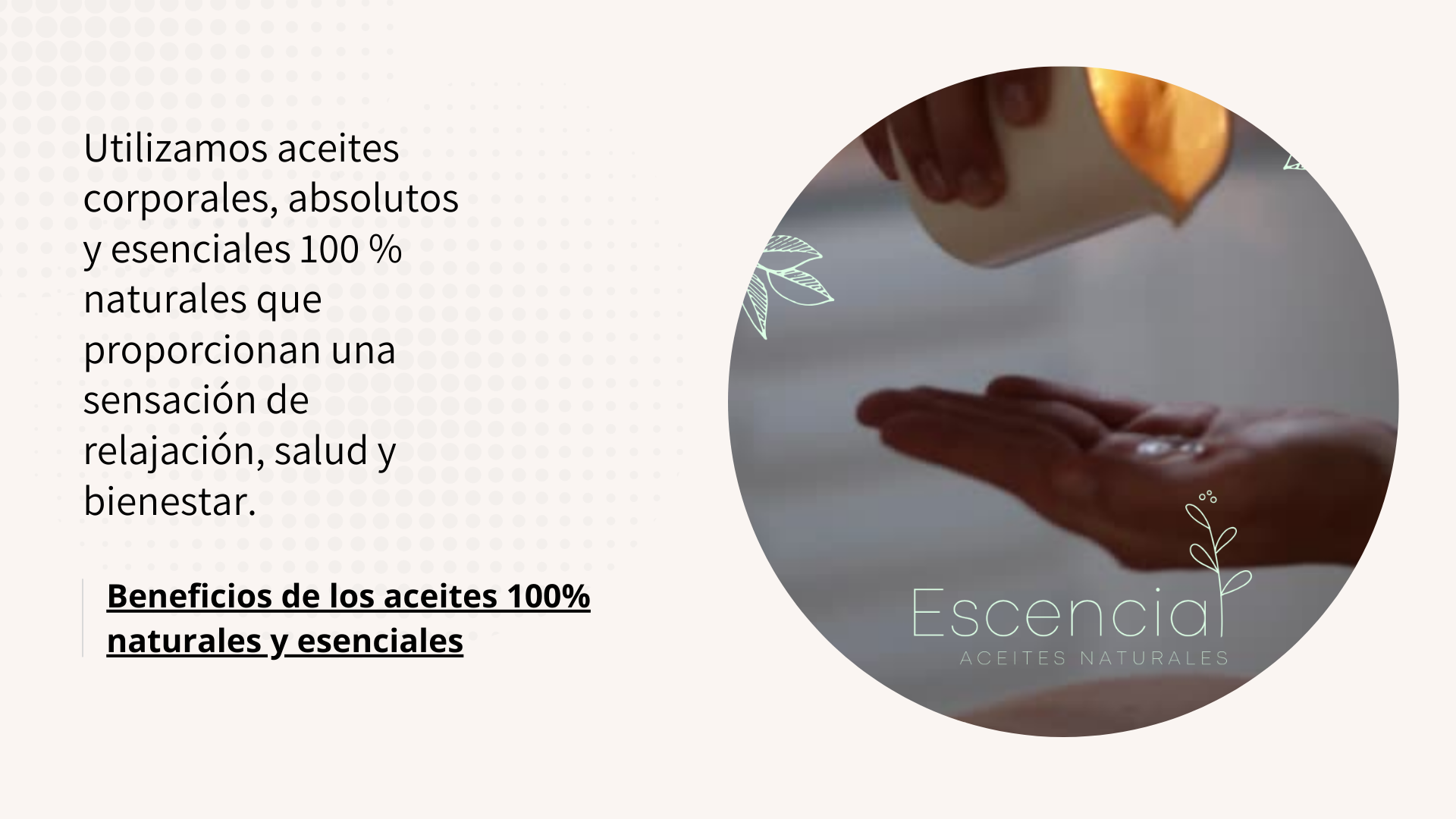 Aceites 100% Naturales